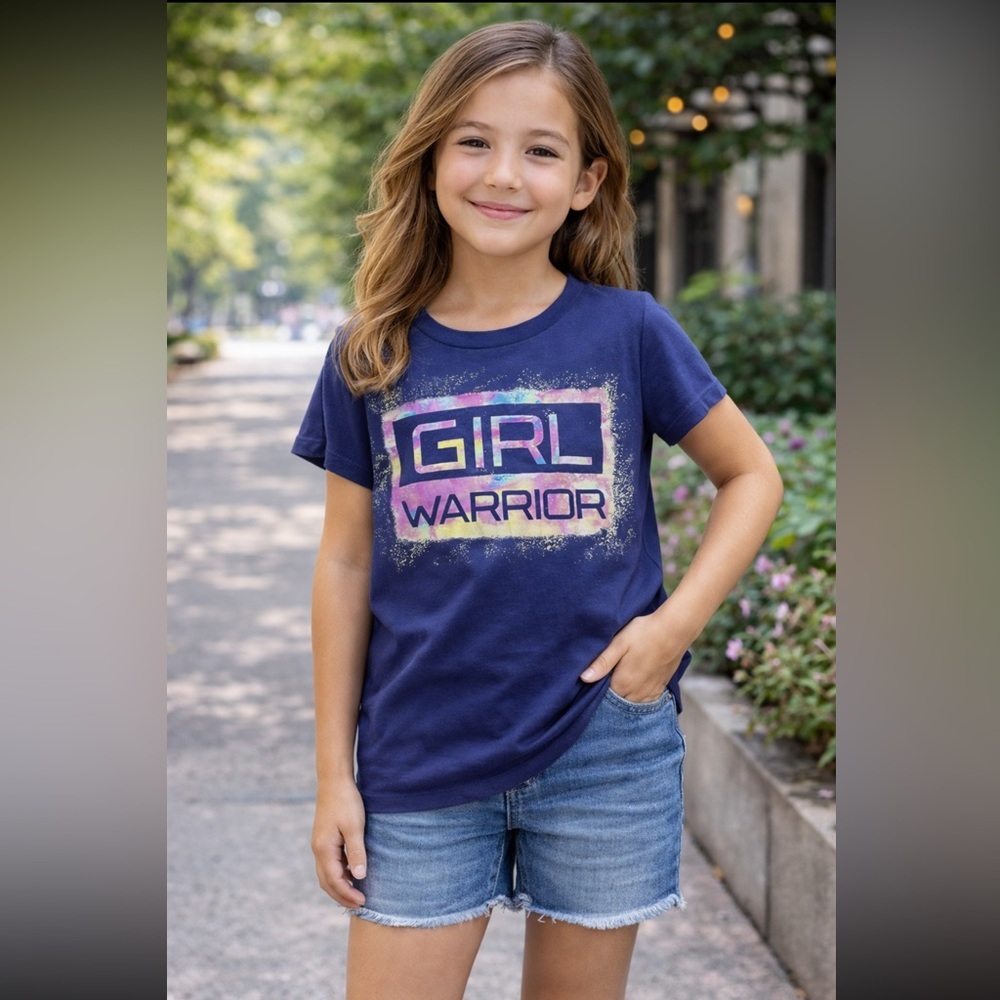 #5 Girl warrior shirt